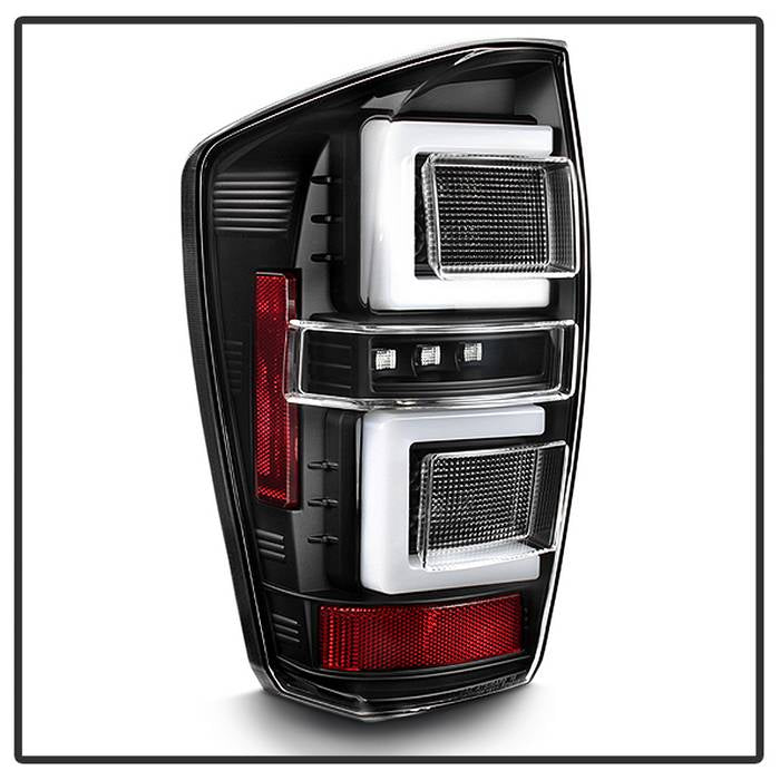 Spyder 16-17 Toyota Tacoma LED Tail Lights - Black (ALT-YD-TT16-LED-BK) 5085733