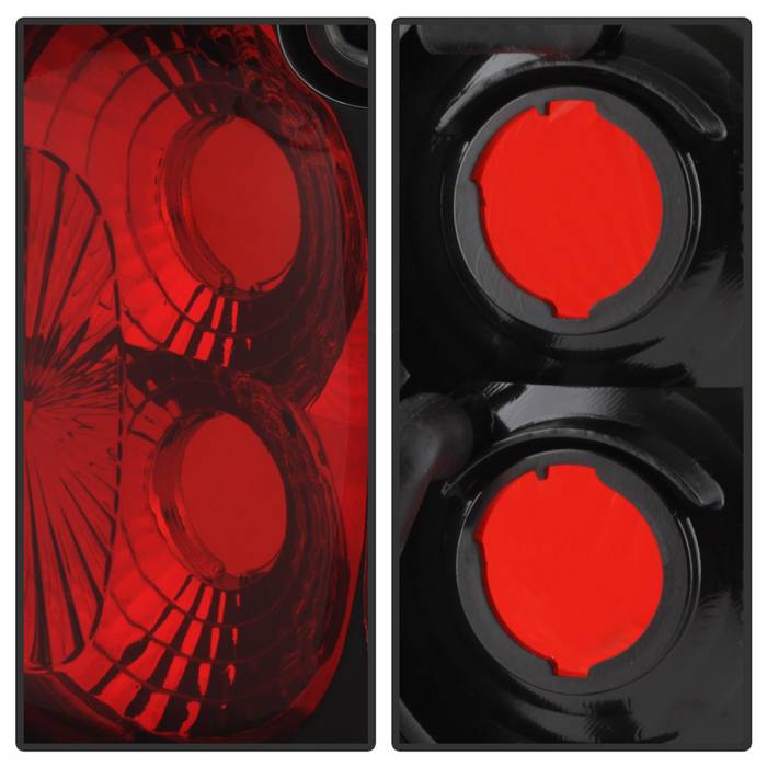 Spyder Toyota Tacoma 95-00 Euro Style Tail Lights Black ALT-YD-TT95-BK 5007988