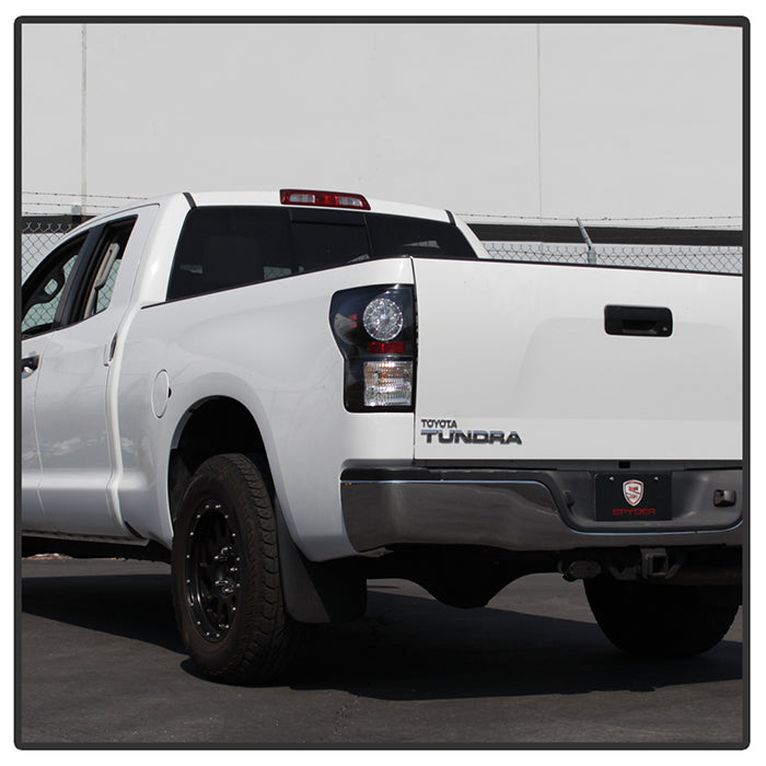 Spyder Toyota Tundra 07-13 LED Tail lights Black ALT-YD-TTU07-LED-BK 5029584