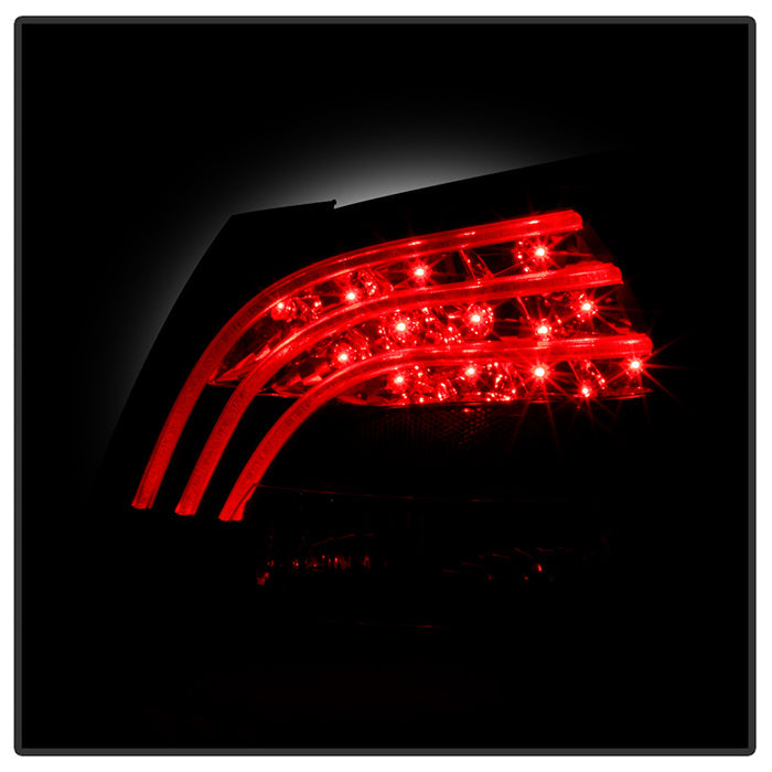 Spyder Toyota Yaris 07-09 4Dr LED Tail Lights Blk ALT-YD-TYA074D-LED-BK 5037640