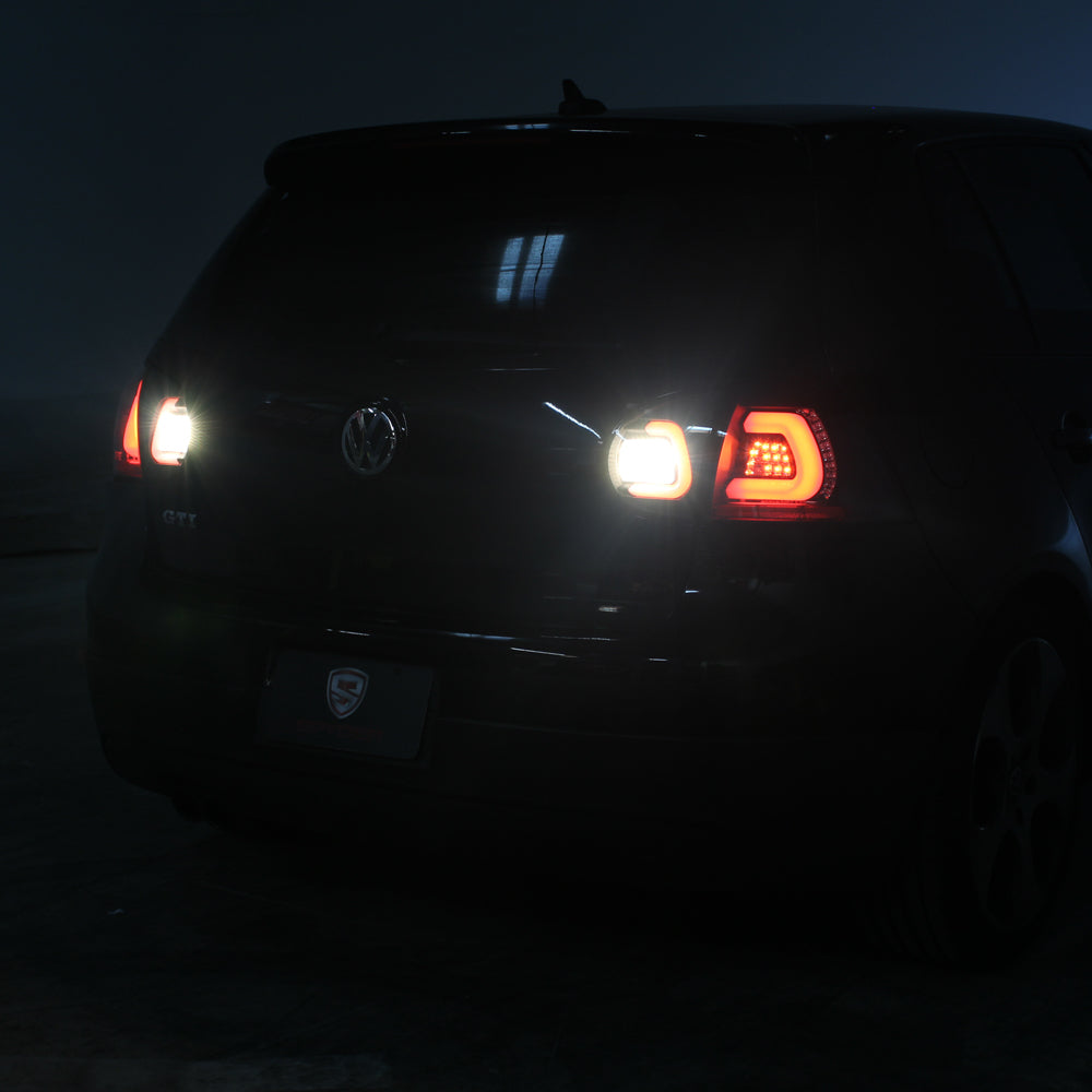 Spyder Volkswagen Golf V 06-09 LED TURN SIGNAL LED Tail Lights Black ALT-YD-VG03-LED-BK 5073792