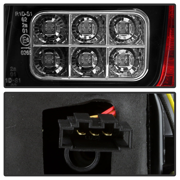 Spyder Volkswagen Golf/GTI 10-13 LED Tail Lights Black ALT-YD-VG10-LED-BK 5008176