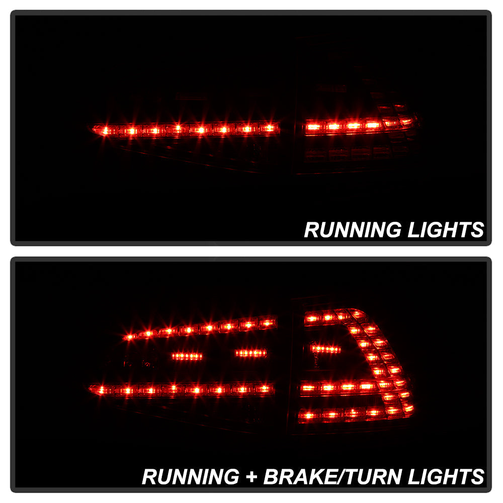 SPYDER 15-17 Volkswagen Golf LED Tail Lights - Black (ALT-YD-VG15-LED-BK) 5085412