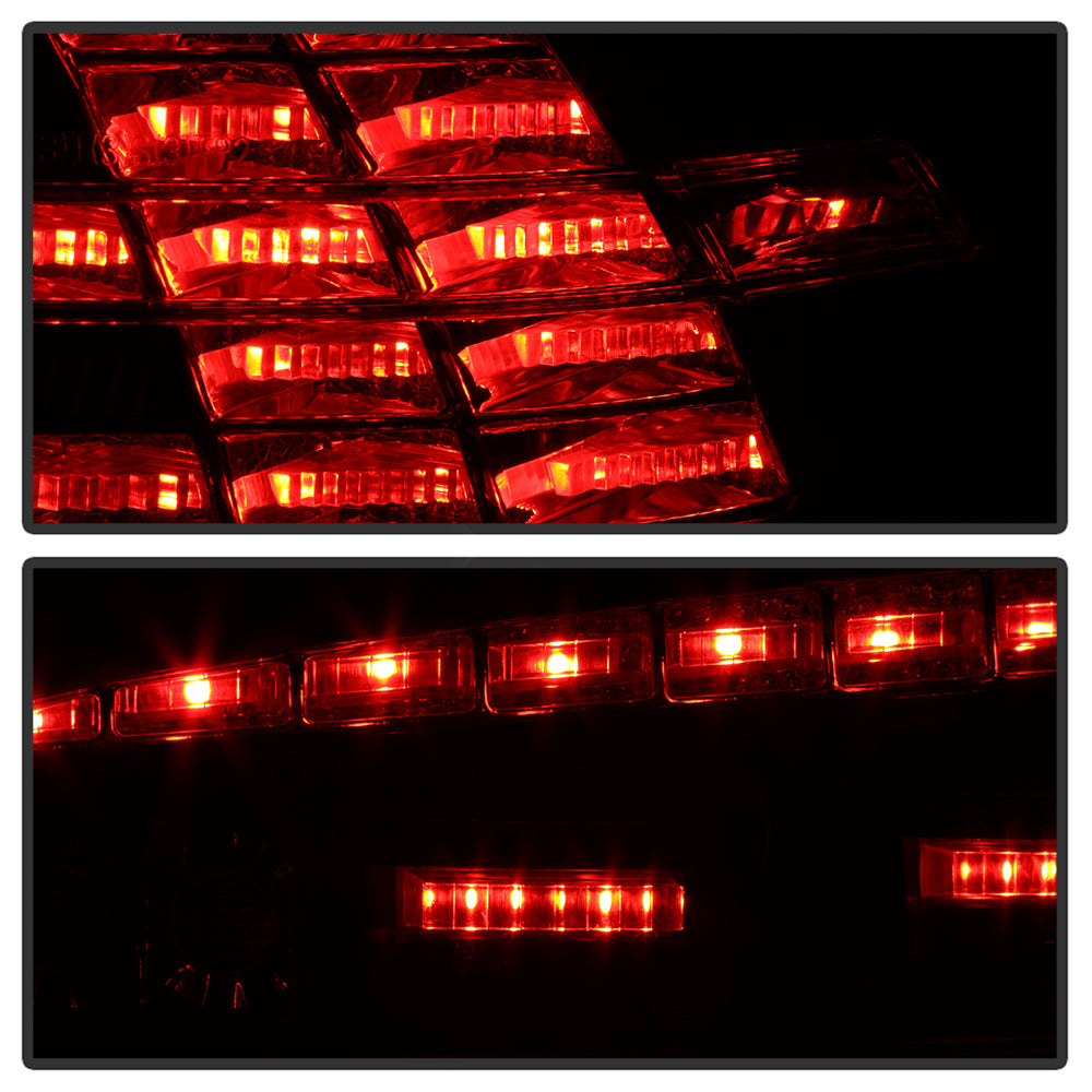 SPYDER 15-17 Volkswagen Golf LED Tail Lights - Black (ALT-YD-VG15-LED-BK) 5085412