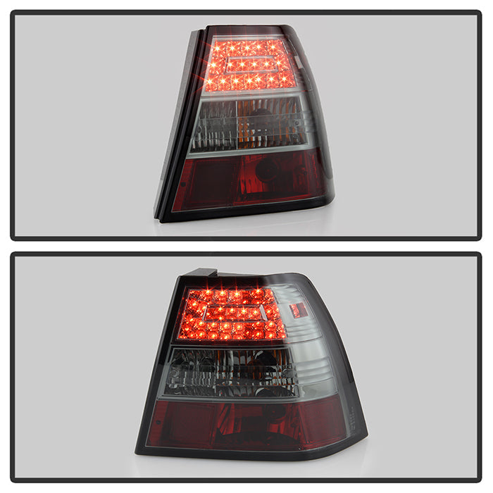 Spyder Volkswagen Jetta 99-04 LED Tail Lights Smoke ALT-YD-VJ99-LED-SM 5008435