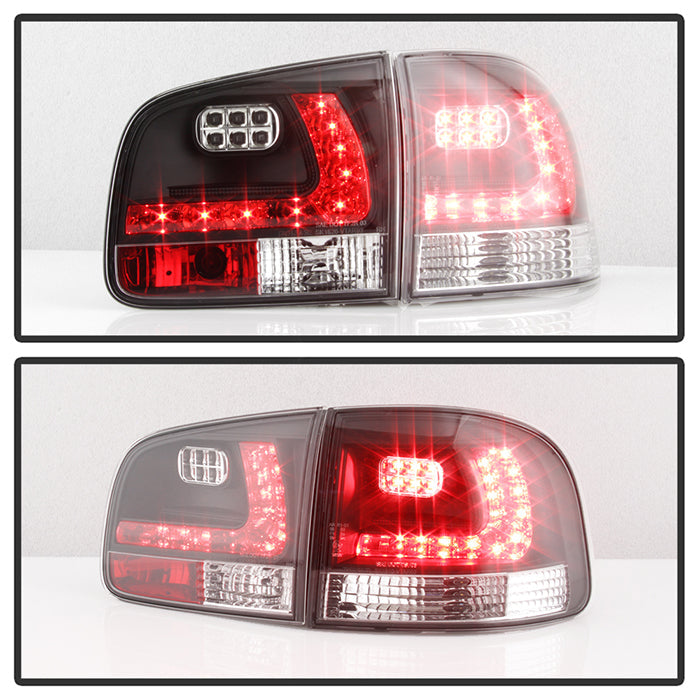 Spyder Volkswagen Touareg 03-07 LED Tail Lights Black ALT-YD-VTOU04-LED-BK 5042699