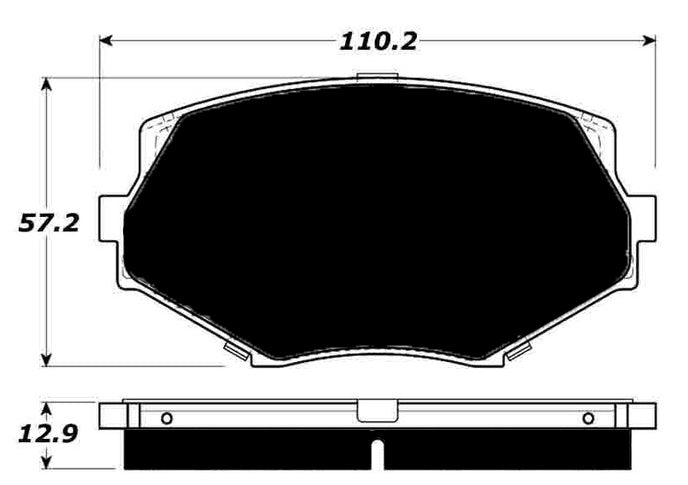 Porterfield Brake Pads for 1999 MAZDA MX-5 MIATA