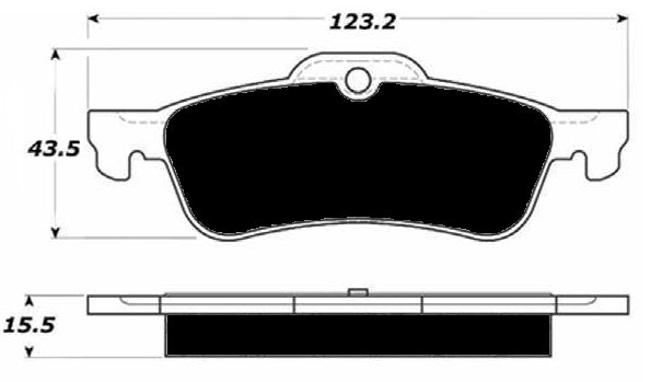 Porterfield Brake Pads for 2004 MINI Cooper w/JCW