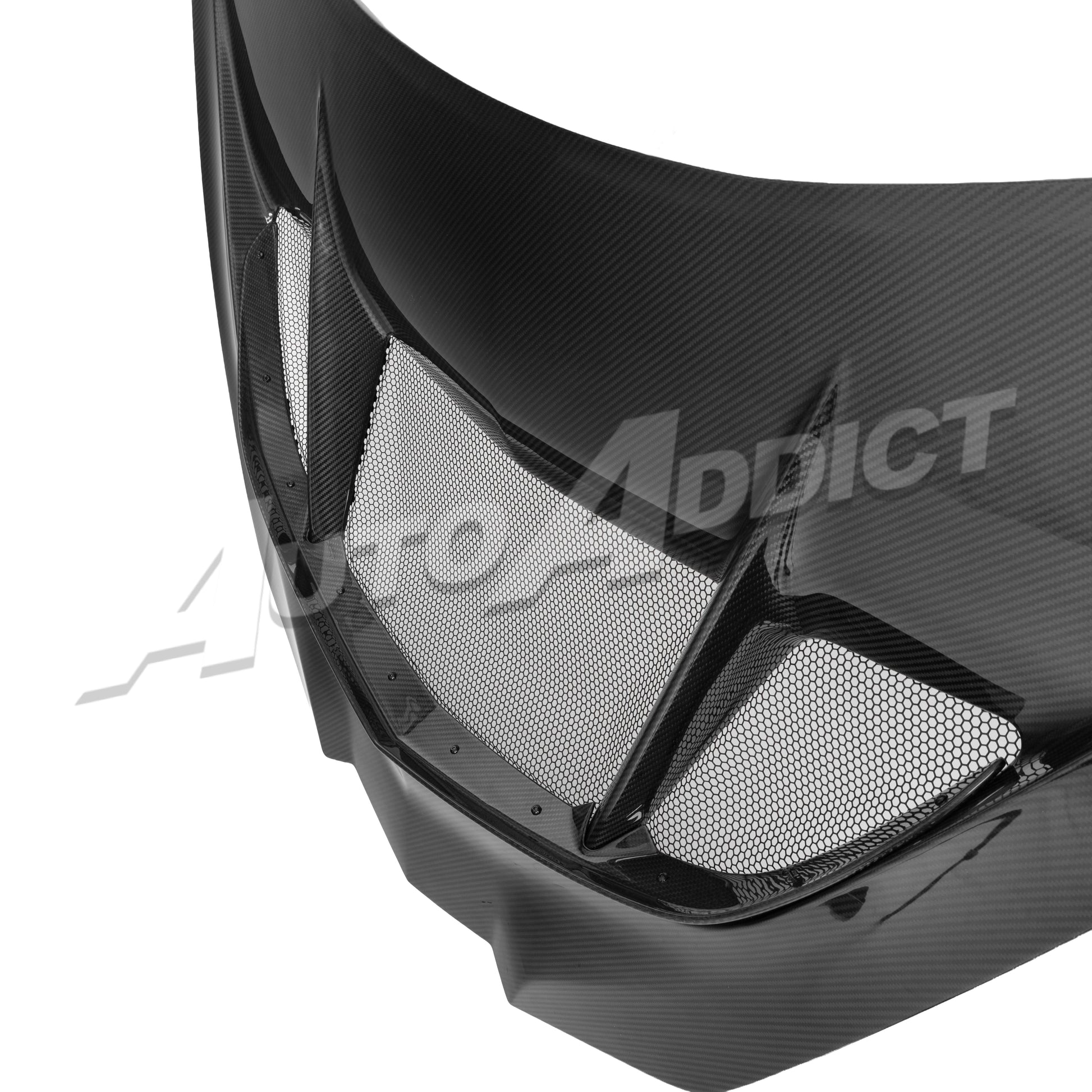 Auto Addict USA 6 piece dry carbon fiber hood for 2025 Corvette ZR1