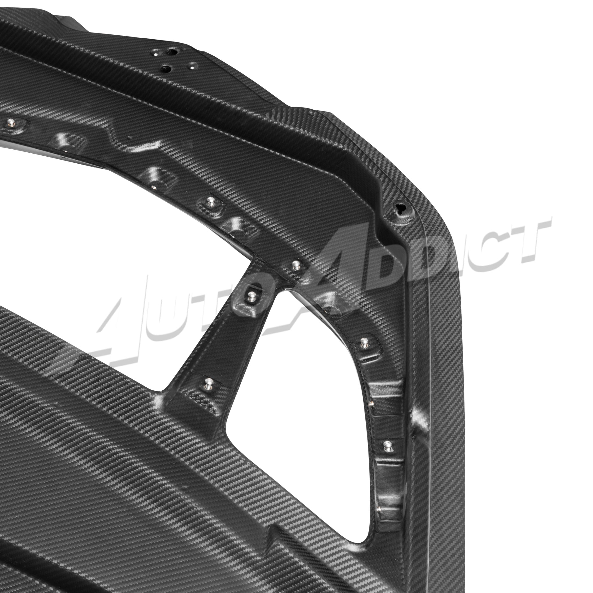 Auto Addict USA C8 ZR1X carbon fiber hood aggressive aero styling