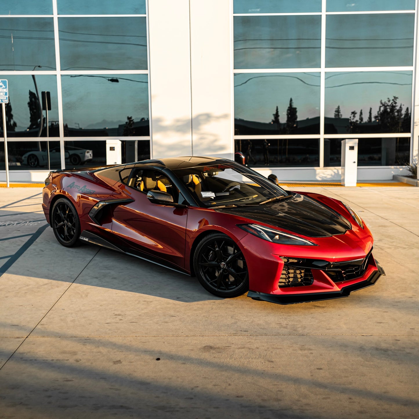 Corvette C8 Stingray to Z06 Full Front Bumper Conversion Kit (Track Package 15pcs)