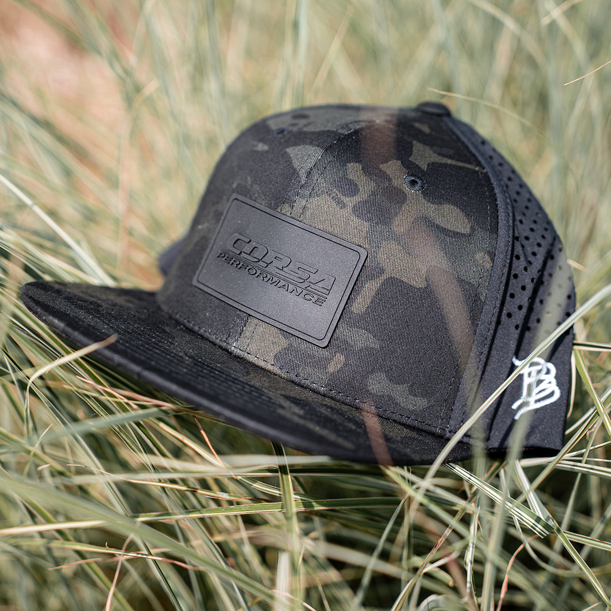 Corsa Snap Back / CORSA Hat | Multicam w Blackout Patch
