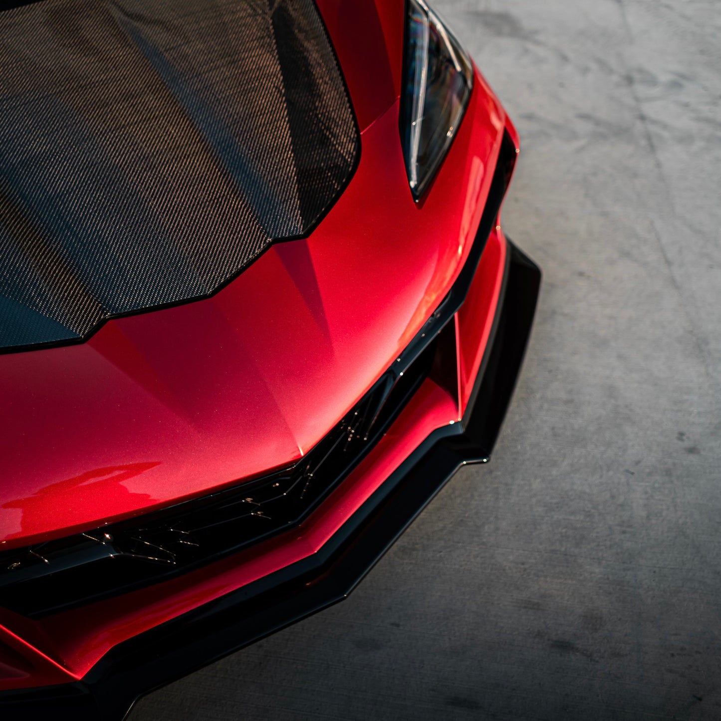 Corvette C8 Stingray to Z06 Full Front Bumper Conversion Kit (Track Package 15pcs)