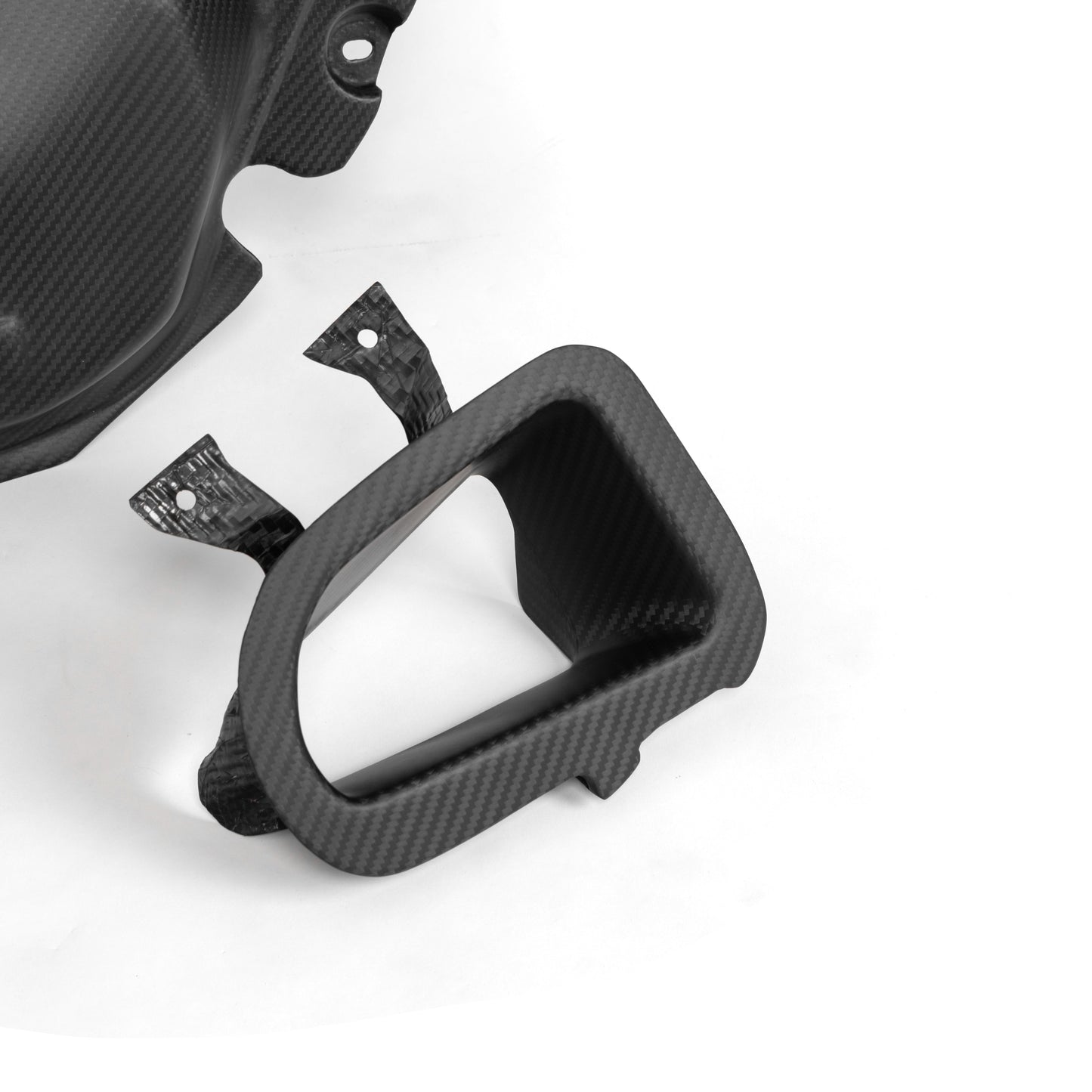 C8 ZR1X Functional Dry Carbon Fiber Air Extractor Set OEM Hardware Installation