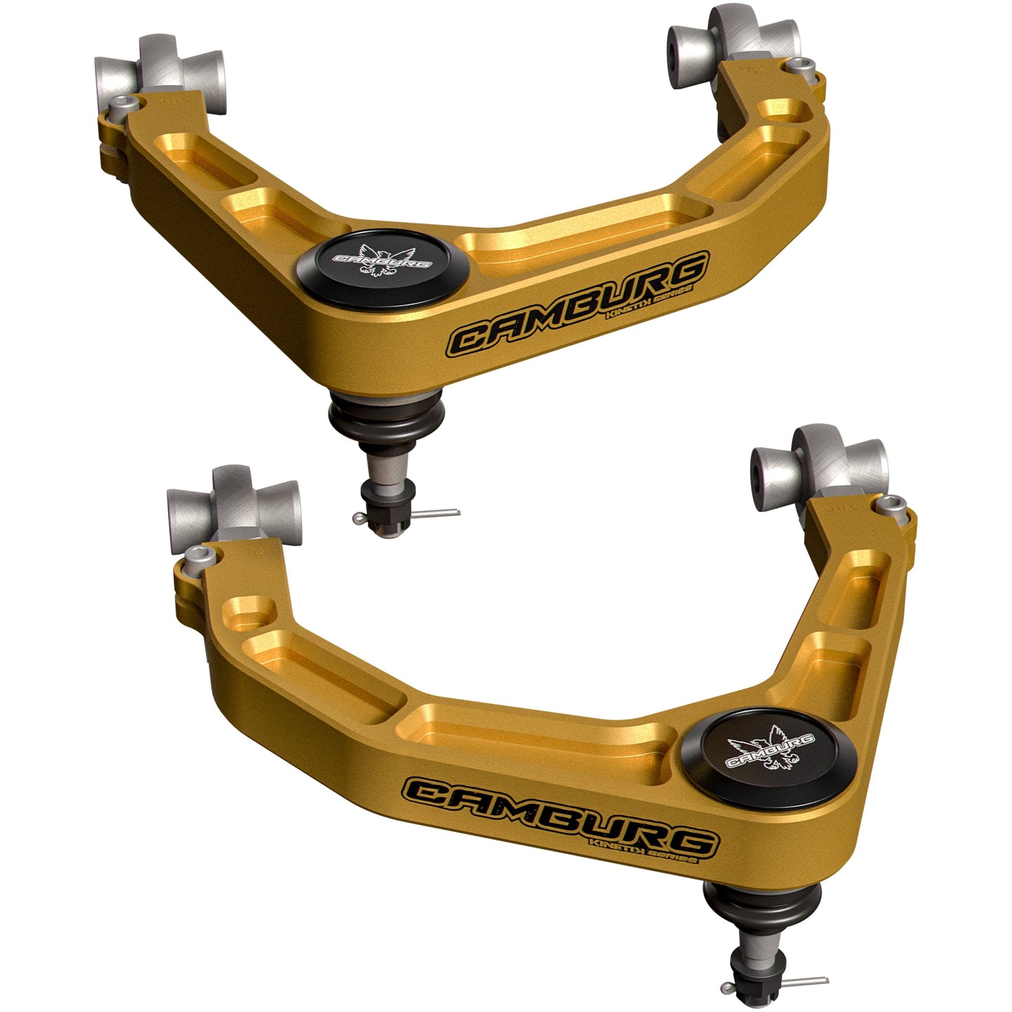 Camburg Ford F-150 Raptor 17-20 KINETIK Series X-Joint XL Upper Control Arm Kit (GOLD) CAM-110234-GLD