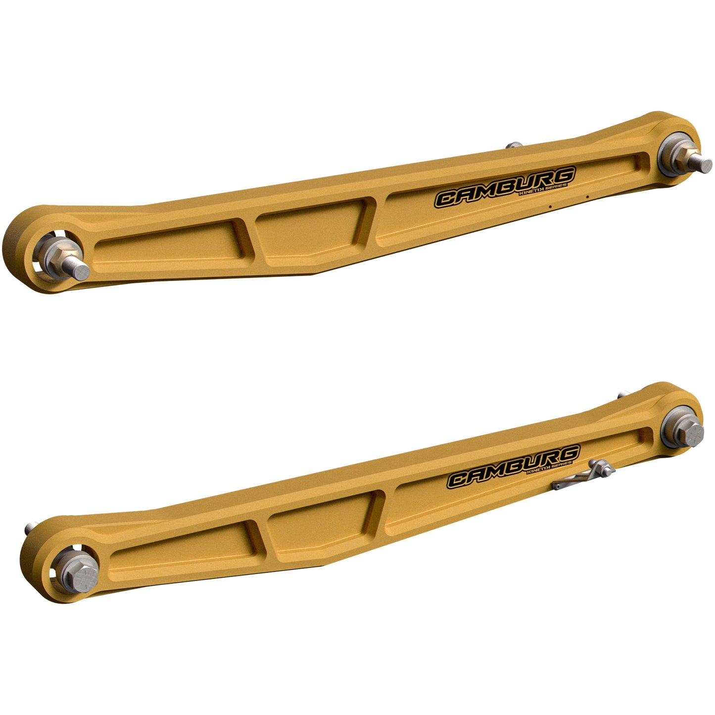 Camburg Ford Ranger Raptor 24-25 KINETIK Series Rear Billet Lower Trailing Arm Kit (GOLD) CAM-120038-GLD