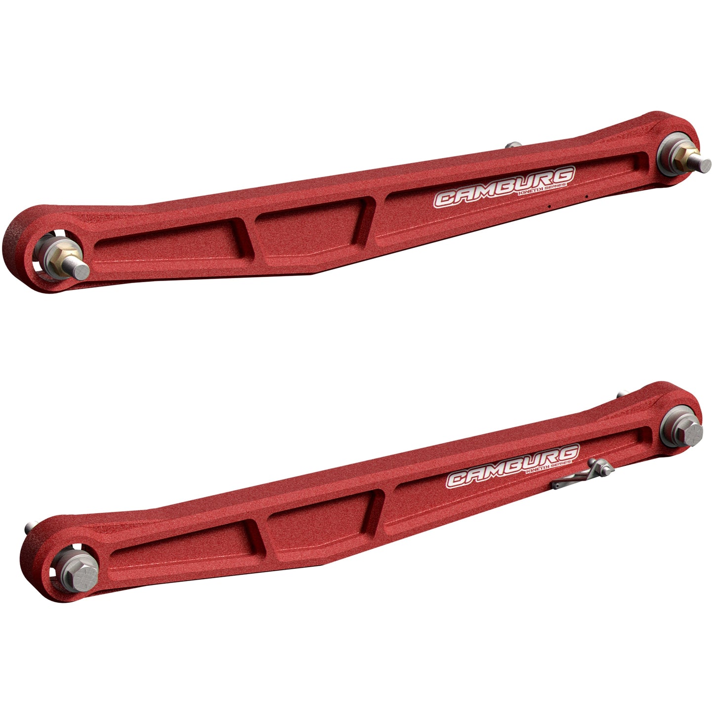Camburg Ford Ranger Raptor 24-25 KINETIK Series Rear Billet Lower Trailing Arm Kit (RED) CAM-120038-RED