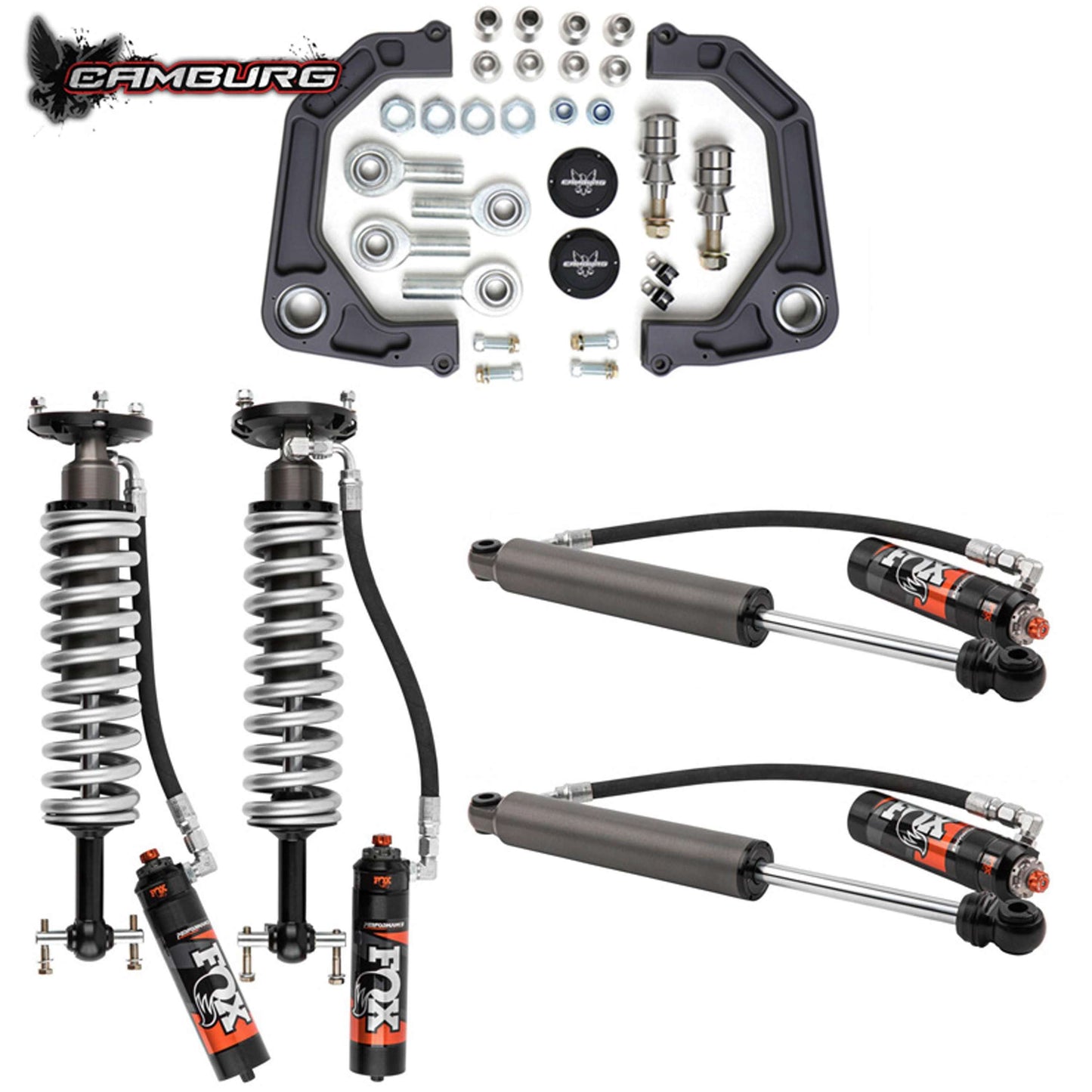Camburg 19-24 Chevrolet Colorado  2WD/4WD (excl. Trail Boss) Fox 2.5 Elite Series Lift Kit CAM-210088-K