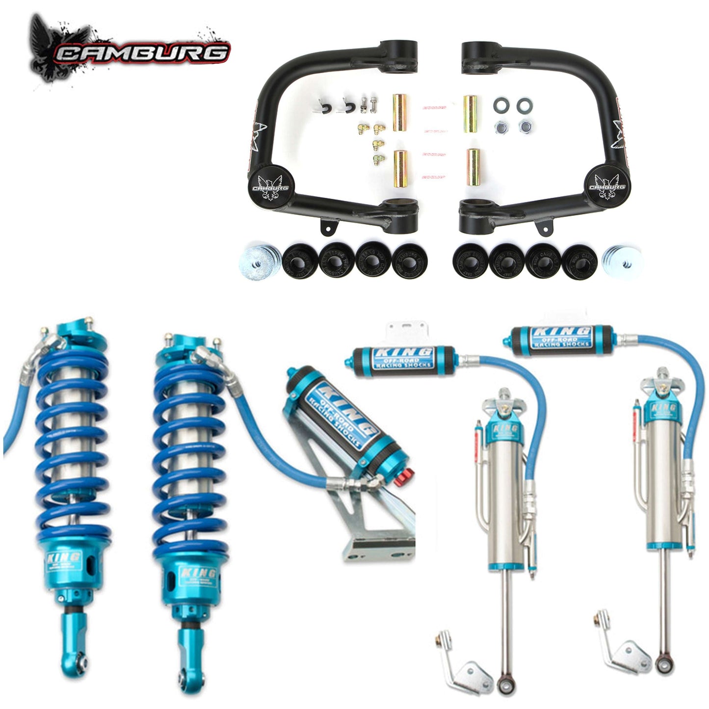Camburg Toyota Tacoma 05-23 King 3.0 Performance Kit (BJ UCA) CAM-310138-X
