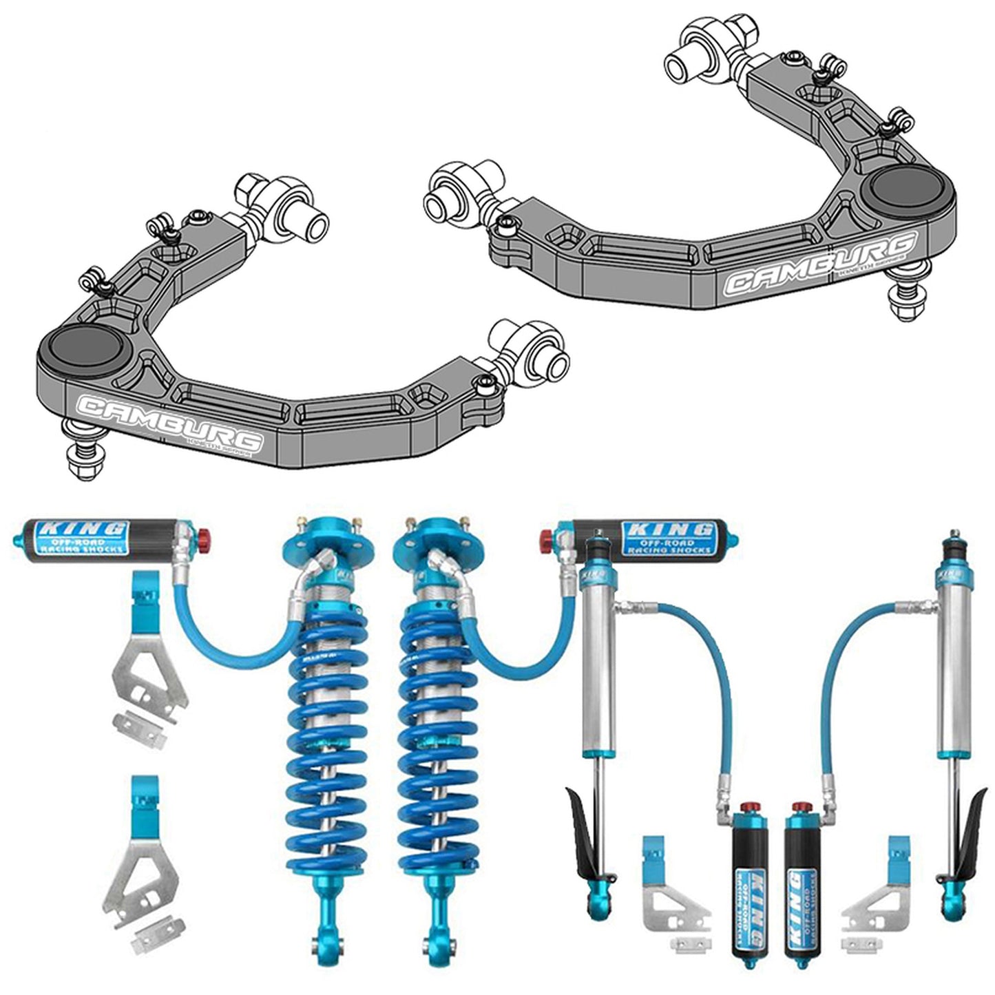 Camburg 22-24 Toyota Tundra King 2.5 Kinetik Series Lift Kit CAM-310202-K