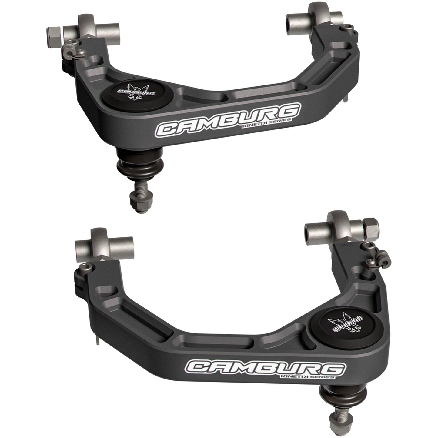 Camburg 2024+ Toyota Tacoma 2WD/4WD Kinetik V2 Performance Billet X-Joint XL Upper Arms CAM-310277-GRY