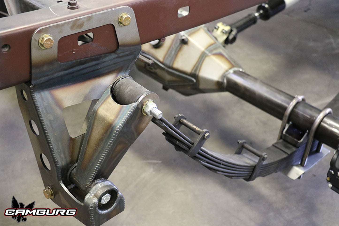 Camburg Toyota Tacoma 05-23 L/T Spring-Under Mounts Shackles & Hardware Kit CAM-320046