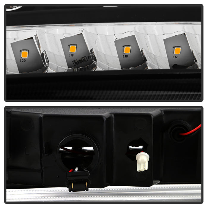 SPYDER Xtune Chevy Silverado 99-02 LED Amber Bumper Lights Black CBL-CS99-LED-BK 5014566