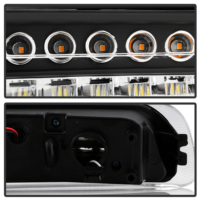 SPYDER Xtune Chevy Silverado 99-02 LED Amber Bumper Lights Black CBL-CS99-LED-BK 5014566
