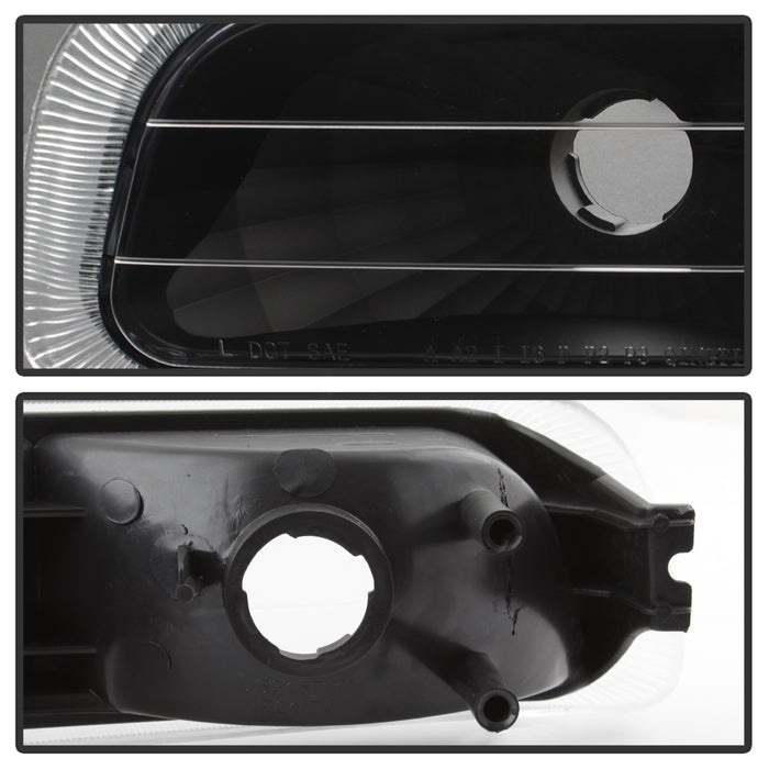 SPYDER Xtune Chevy Silverado 99-02 Amber Reflector Bumper Lights Black CBL-JH-CS99-AM-BK 5064271