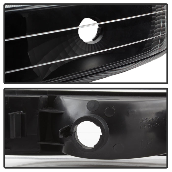SPYDER Xtune Chevy Silverado 99-02 Amber Reflector Bumper Lights Black CBL-JH-CS99-AM-BK 5064271