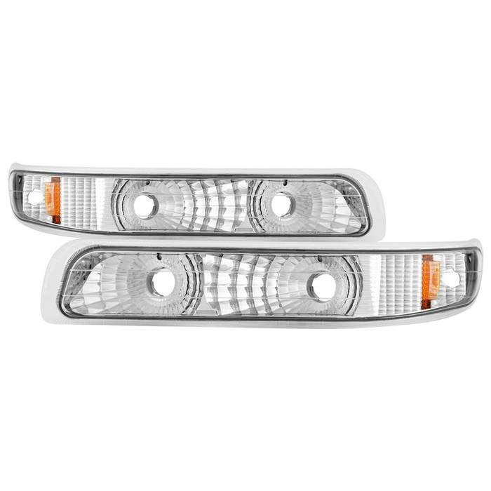 SPYDER Xtune Chevy Silverado 99-02 / Chevy Suburban/TahOE 00-06 Amber Bumper Lights Euro CBL-JH-CS99-AM-E 5064295