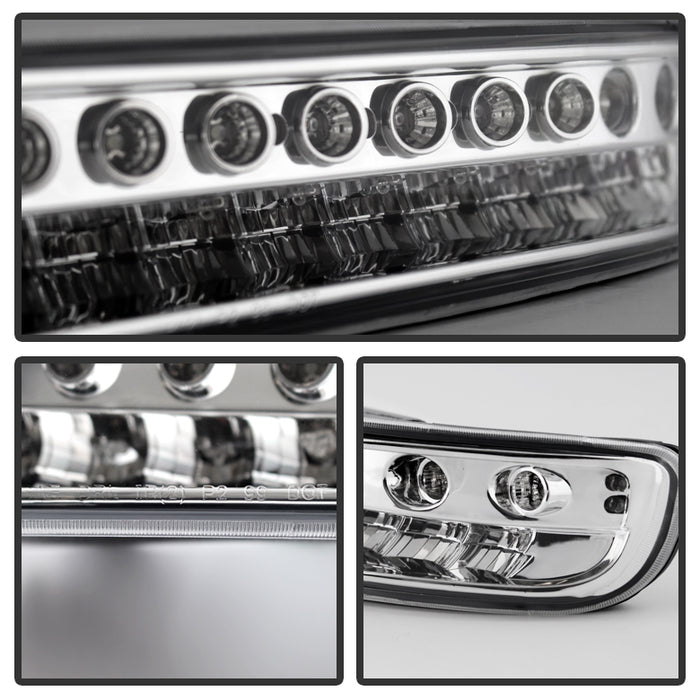 SPYDER Xtune GMC Sierra 99-06 Full LED Bumper Lights Chrome CBL-JH-GS99-LED-C 9027154