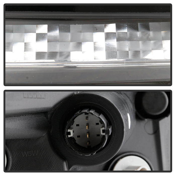 SPYDER xTune 14-17 Jeep Cherokee Parking Signal Lights - LED Daytime Running - Black - CBL-JH-JC14-LED-BK 9047145