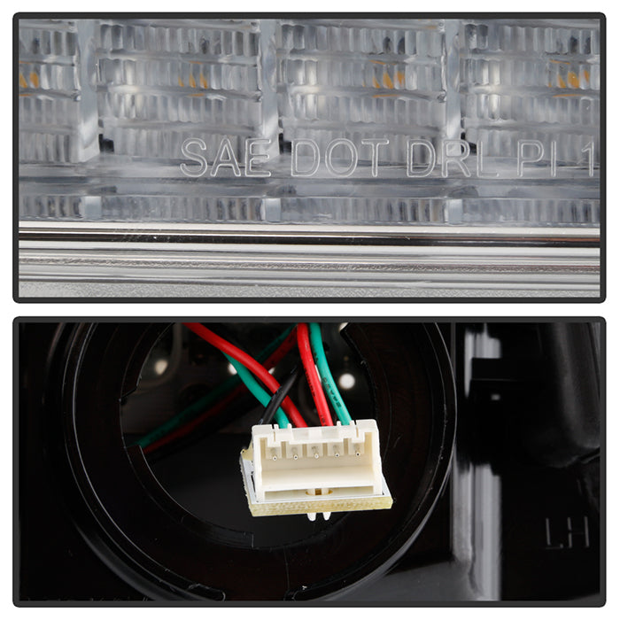 Spyder Jeep Wrangler 2018-2019 (LED Model Only) LED Front Bumper Lights - Sequential Signal - Chrome 5086792