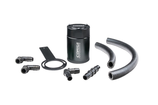 Corsa Aluminum Oil Catch Can w/ Bracket | 2019-2024 RAM 1500 5.7L (CC0004)