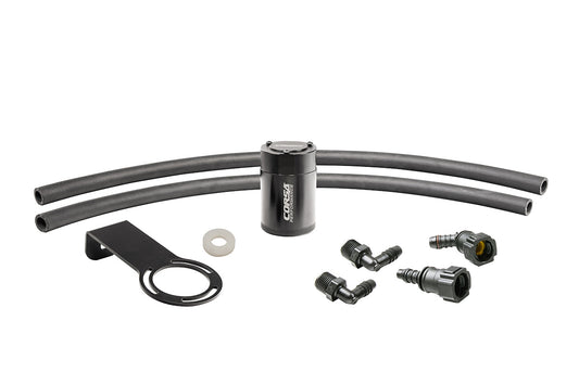 Corsa Aluminum Oil Catch Can w/ Bracket | 2016-2024 Camaro SS (CC0007)