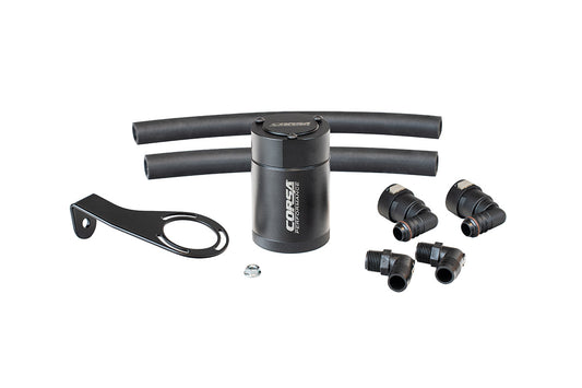 Corsa Aluminum Oil Catch Can w/ Bracket | Ford Bronco 2.7L Turbo (CC0012)
