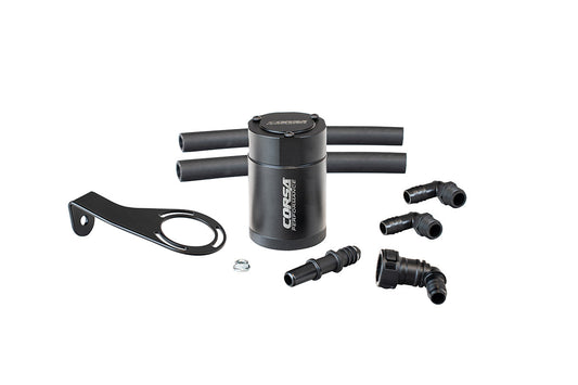 Corsa Aluminum Oil Catch Can w/ Bracket | Ford Bronco 2.3L Turbo (CC0018)