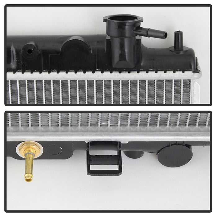 SPYDER xTune 02-06 Nissan Altima Radiator L4 2.5L (Not For 3.5L V6) (DPI 2414) Radiator (CDR-K8NAL02236) 9945410