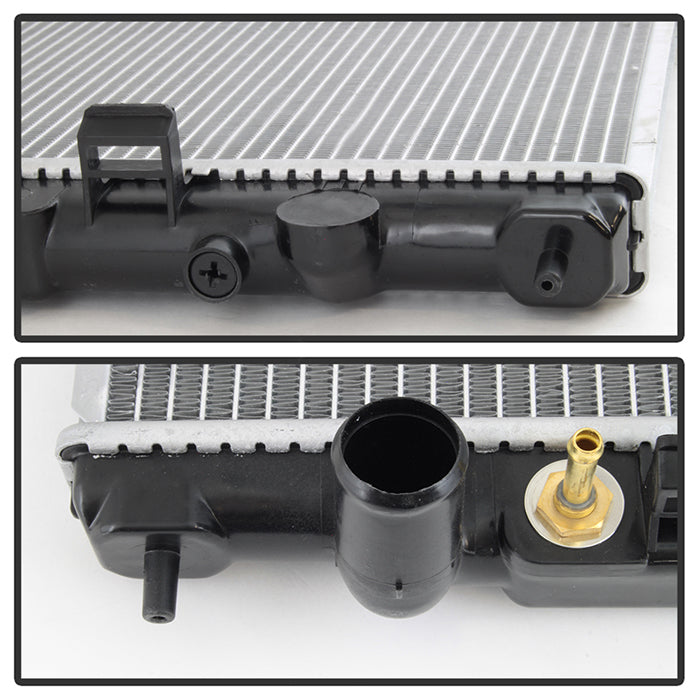 SPYDER xTune 02-06 Nissan Altima Radiator L4 2.5L (Not For 3.5L V6) (DPI 2414) Radiator (CDR-K8NAL02236) 9945410