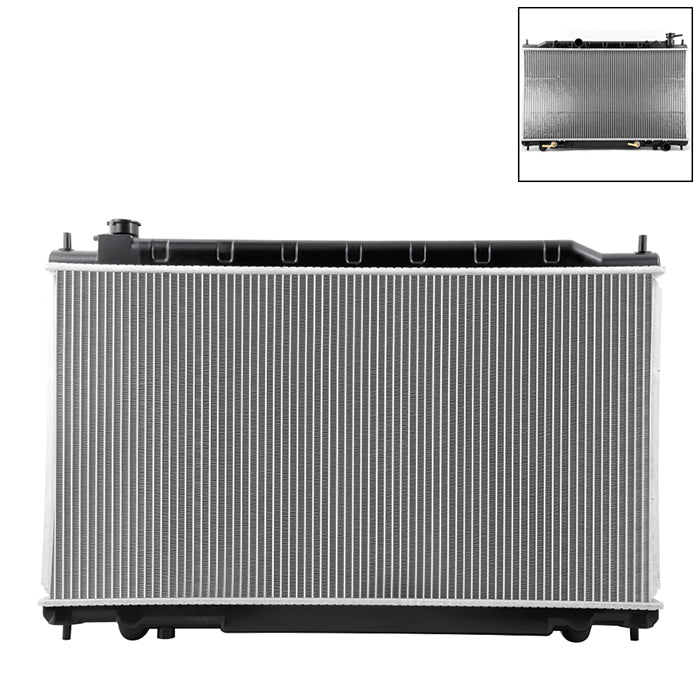 SPYDER xTune 02-06 Nissan Altima V6 3.5L (Not For 2.5L L4) (DPI 2415) Radiator (CDR-K8NAL0235) 9945427