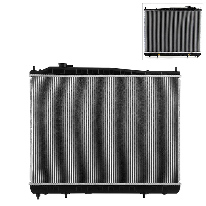 SPYDER xTune 00-03 Infiniti QX4 / 01-04 Nissan Pathfinder Radiator DPI 2459 (CDR-K8NPA012459) 9946165