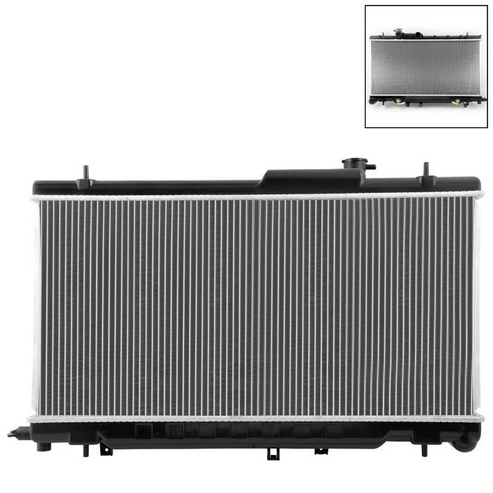 SPYDER xTune 03-07 Subaru/SAAB Impreza/Baja/9-2X/9-3 1.87L Radiator (CDR-K8SIM03187) 9945489
