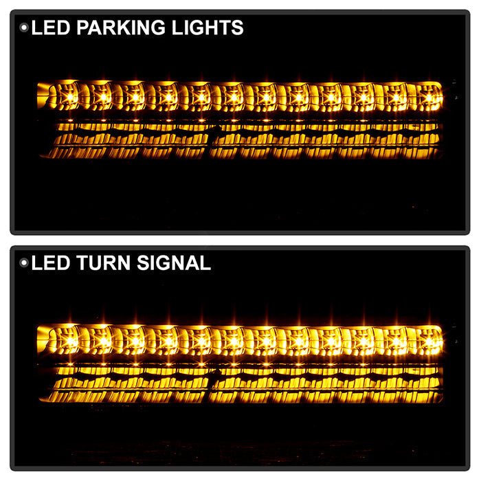 SPYDER Xtune Chevy C10 88-98 LED Bumper Lights Black CPL-CCK94-LED-BK 5022165