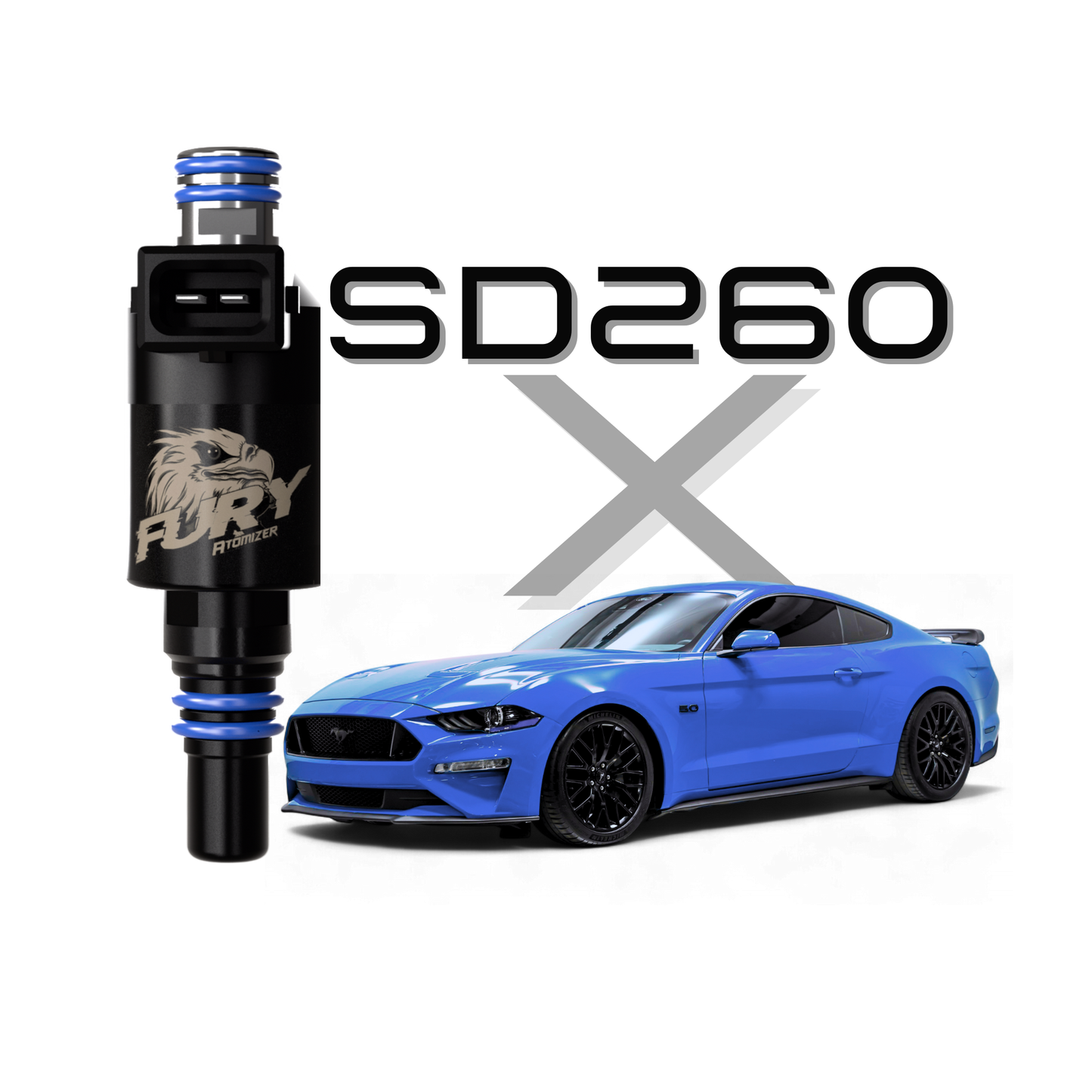 FIC Atomizer FURY SD260X For Coyote 5.0L