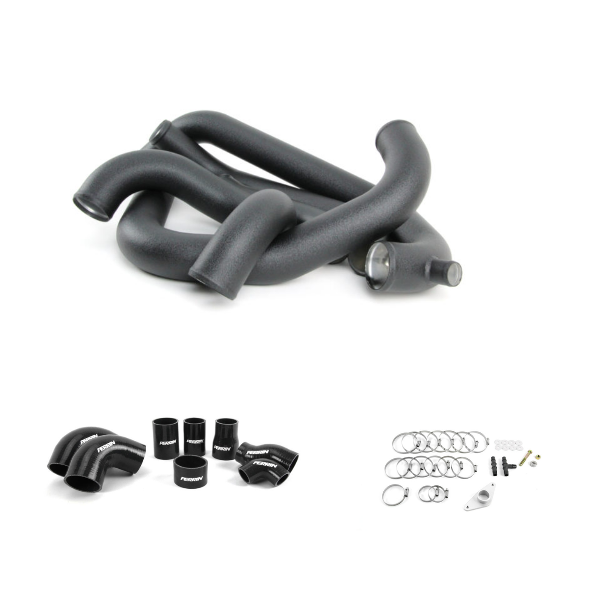 Perrin [15+ STI] Performance  Front Mount Intercooler Piping Kit Red/Black/Neon Yellow