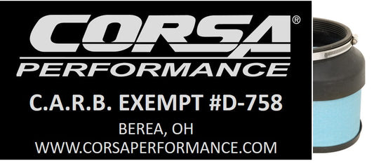 Corsa 463576 CARB EO Sticker (D-758) 2011-2015 Charger, 2011-2014 300 RT 5.7L