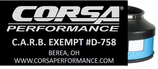 Corsa 44906 CARB EO Sticker (D-758) 2009-13 Silverado Sierra 09-14 SUV 4.8 5.3 6.0 6.2