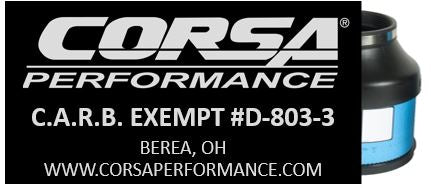 Corsa 44392 CARB EO Sticker (D-803-3) 2011 Ford F-150 EcoBoot 3.5T