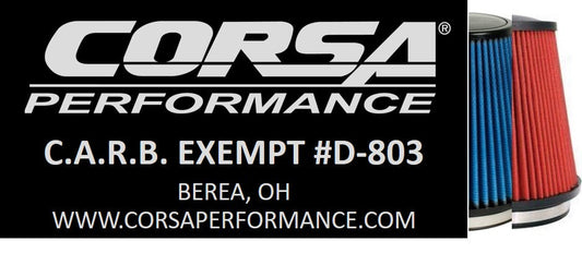 Corsa 616864-D, 616864-O CARB EO Sticker (D-803) 2011-2016 Challenger, Charger SRT 6.4L